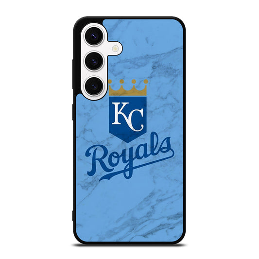KANSAS CITY ROYALS MARBLE LOGO Samsung Galaxy S24 Case Cover