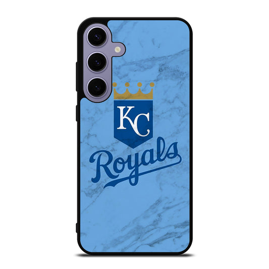 KANSAS CITY ROYALS MARBLE LOGO Samsung Galaxy S24 Plus Case Cover