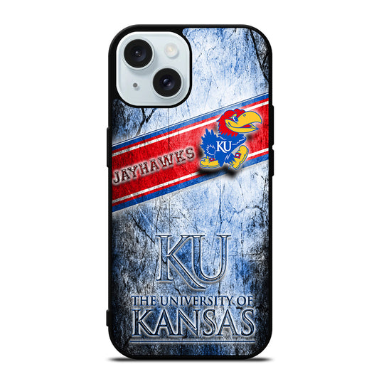 KANSAS JAYHAWKS SYMBOL 1 iPhone 15 Case Cover