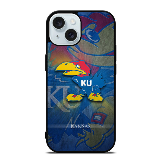 KANSAS JAYHAWKS SYMBOL 2 iPhone 15 Case Cover