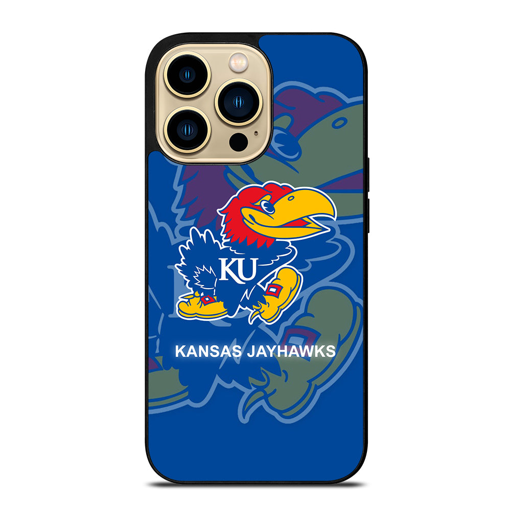 KANSAS JAYHAWKS SYMBOL 3 iPhone 14 Pro Max Case Cover