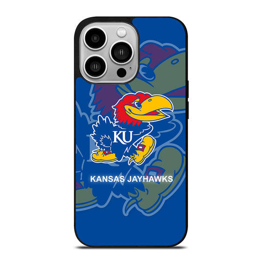 KANSAS JAYHAWKS SYMBOL 3 iPhone 14 Pro Case Cover