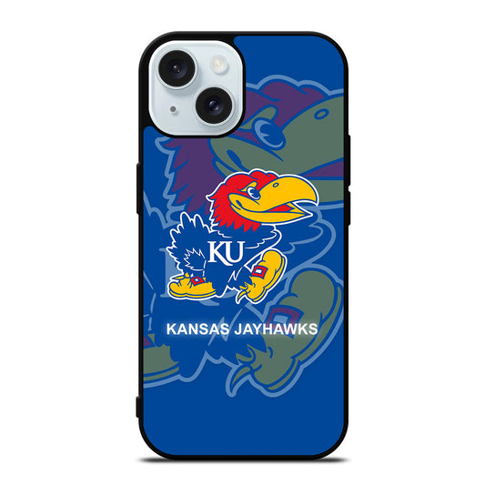 KANSAS JAYHAWKS SYMBOL 3 iPhone 15 Case Cover