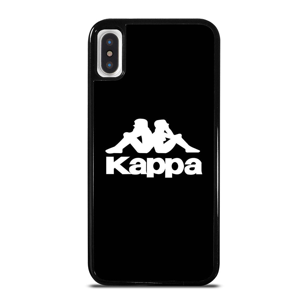 KAPPA STREETWEAR LOGO BLACK iPhone X / XS Case Cover