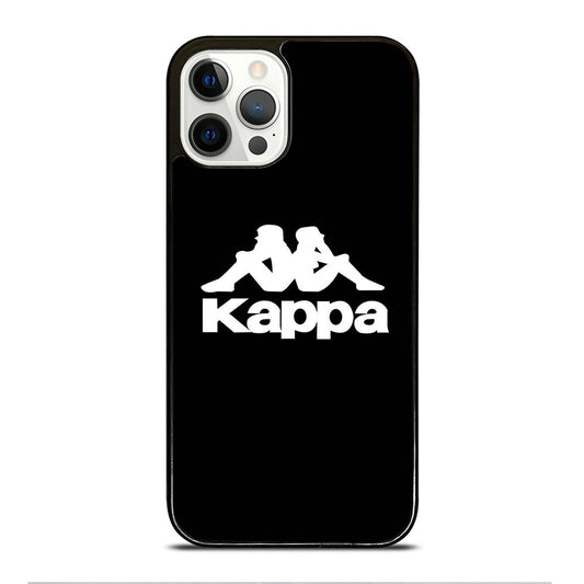 KAPPA STREETWEAR LOGO BLACK iPhone 12 Pro Case Cover