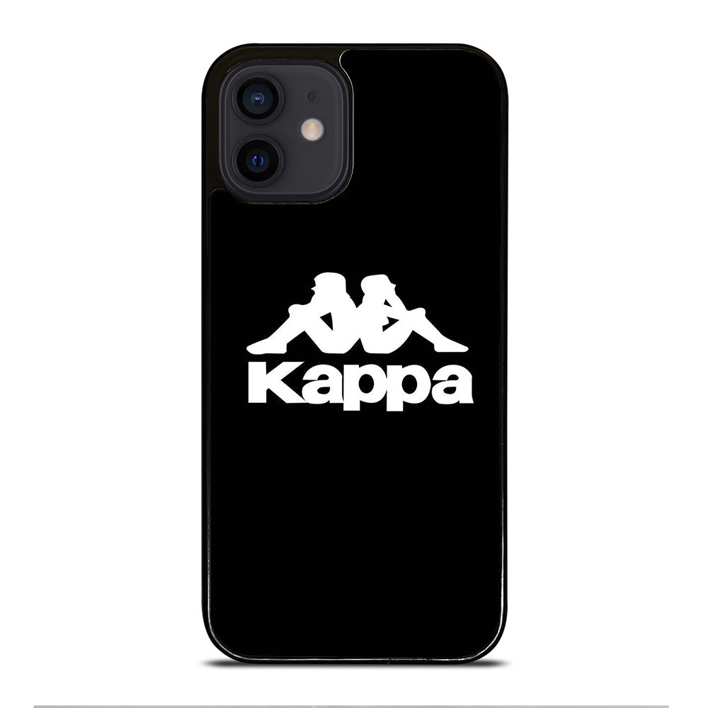 KAPPA STREETWEAR LOGO BLACK iPhone 12 Mini Case Cover