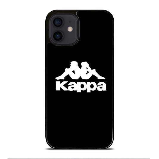 KAPPA STREETWEAR LOGO BLACK iPhone 12 Mini Case Cover