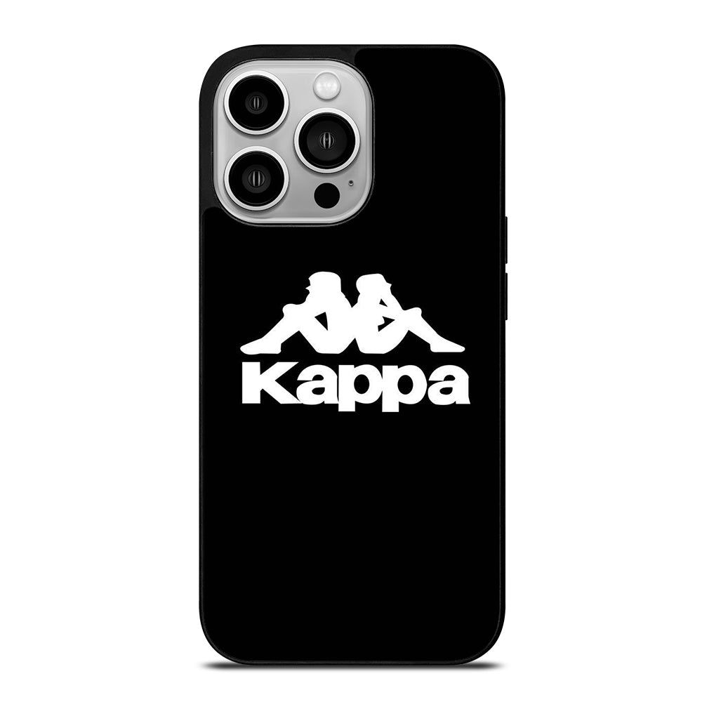 KAPPA STREETWEAR LOGO BLACK iPhone 14 Pro Case Cover