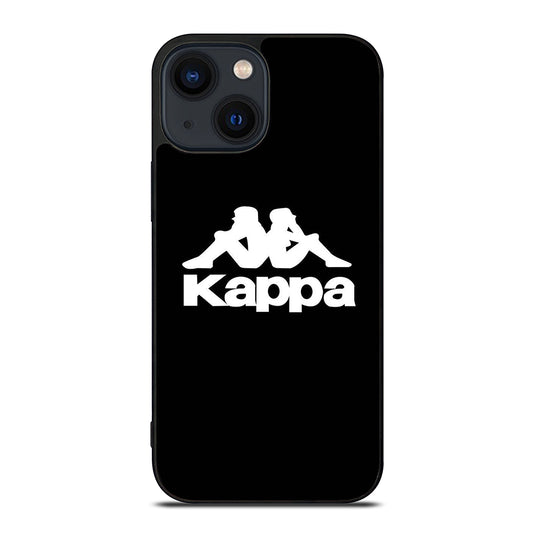 KAPPA STREETWEAR LOGO BLACK iPhone 14 Plus Case Cover