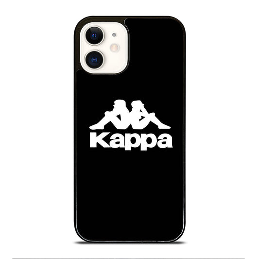 KAPPA STREETWEAR LOGO BLACK iPhone 12 Case Cover