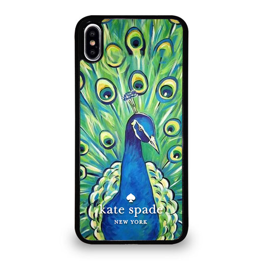 KATE SPADE ART PEACOCK 2 iPhone XS Max Case Cover