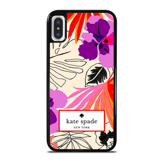 KATE SPADE FLORAL PALM iPhone X / XS Case Cover