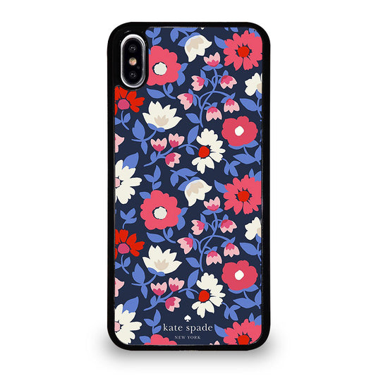 KATE SPADE FLORAL PATTERN iPhone XS Max Case Cover