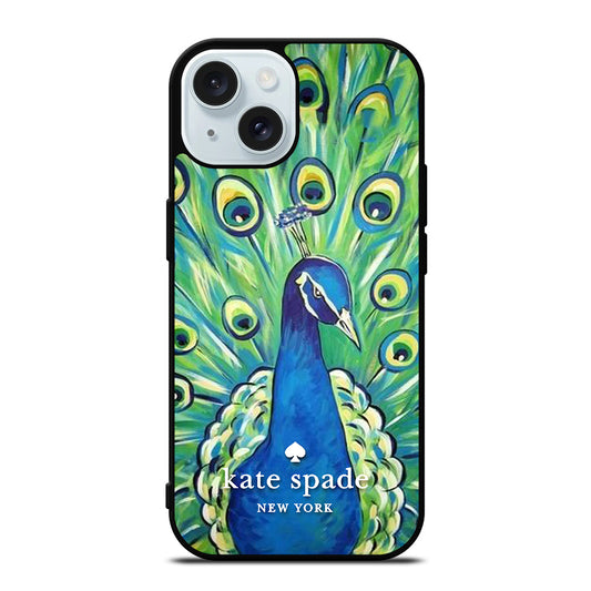 KATE SPADE ART PEACOCK 2 iPhone 15 Case Cover