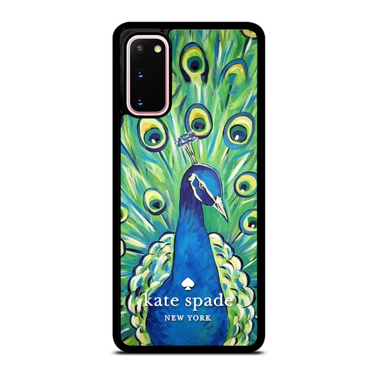 KATE SPADE ART PEACOCK 2 Samsung Galaxy S20 Case Cover