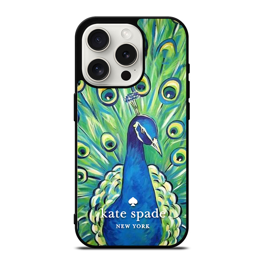 KATE SPADE ART PEACOCK 2 iPhone 15 Pro Case Cover