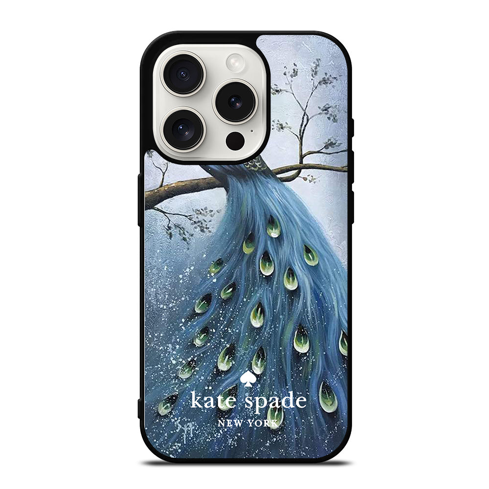 KATE SPADE ART PEACOCK iPhone 15 Pro Case Cover