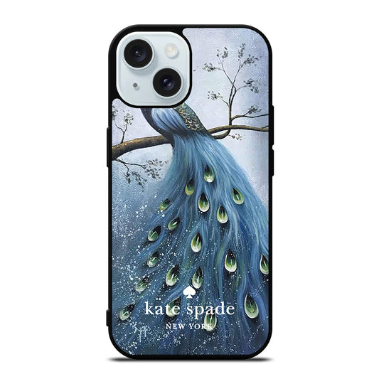KATE SPADE ART PEACOCK iPhone 15 Case Cover