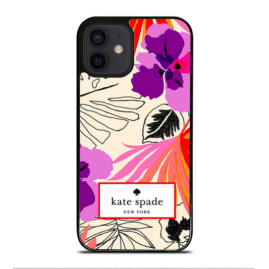 KATE SPADE FLORAL PALM iPhone 12 Mini Case Cover