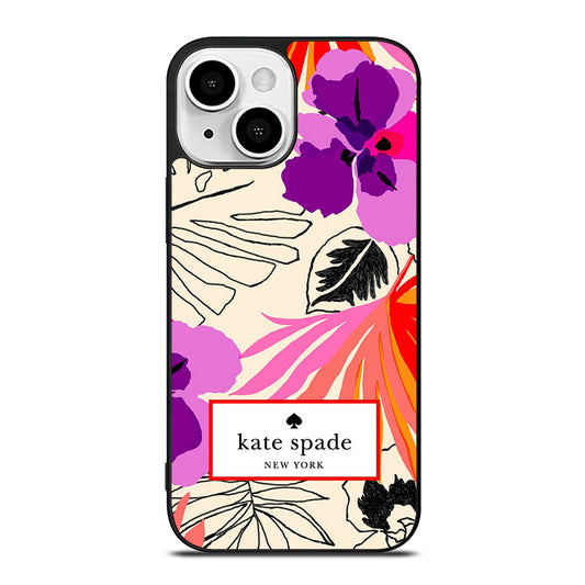 KATE SPADE FLORAL PALM iPhone 13 Mini Case Cover