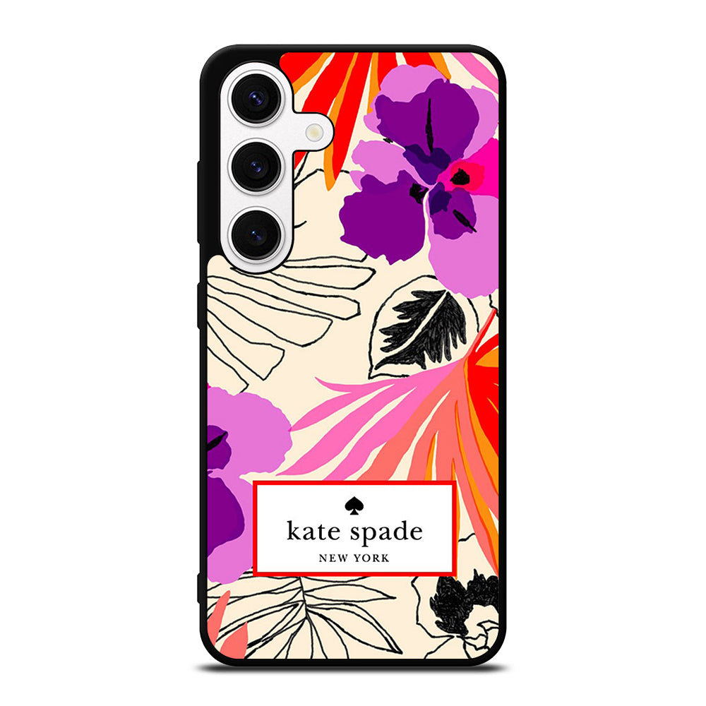 KATE SPADE FLORAL PALM Samsung Galaxy S24 Case Cover