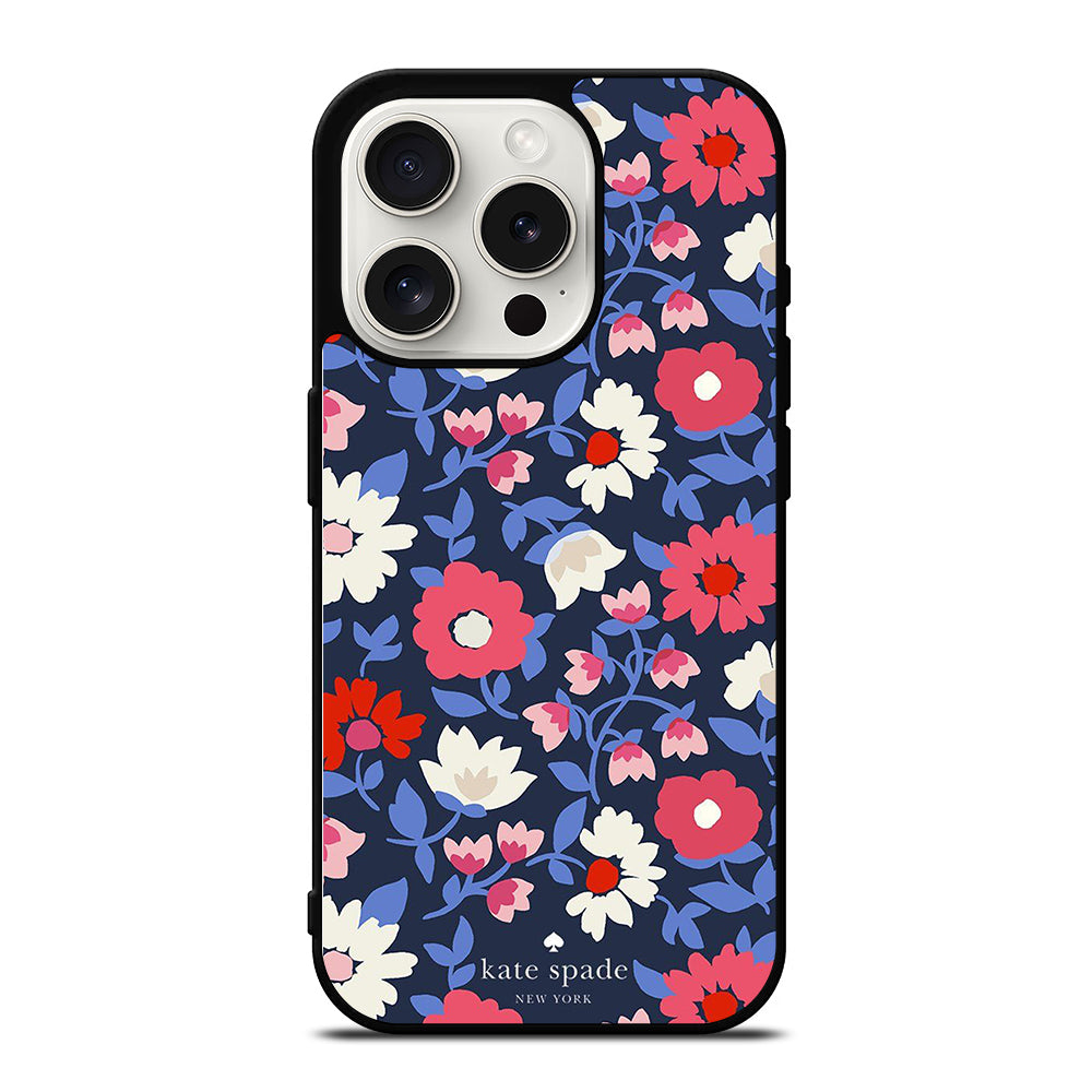 KATE SPADE FLORAL PATTERN iPhone 15 Pro Case Cover