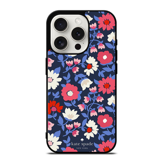 KATE SPADE FLORAL PATTERN iPhone 15 Pro Case Cover