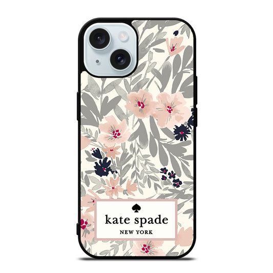 KATE SPADE FLORAL iPhone 15 Case Cover