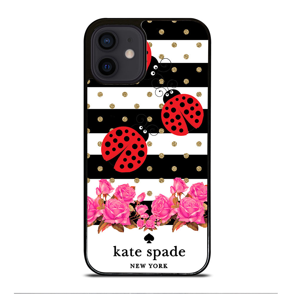 KATE SPADE LADYBUG FLORAL iPhone 12 Mini Case Cover