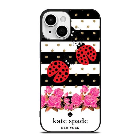 KATE SPADE LADYBUG FLORAL iPhone 13 Mini Case Cover