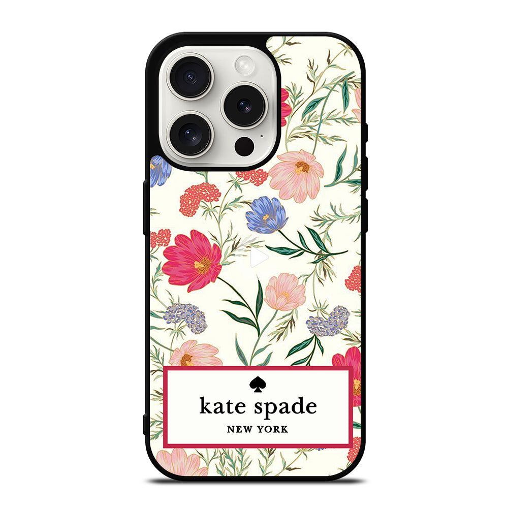 KATE SPADE NEW YORK FLORAL iPhone 15 Pro Case Cover