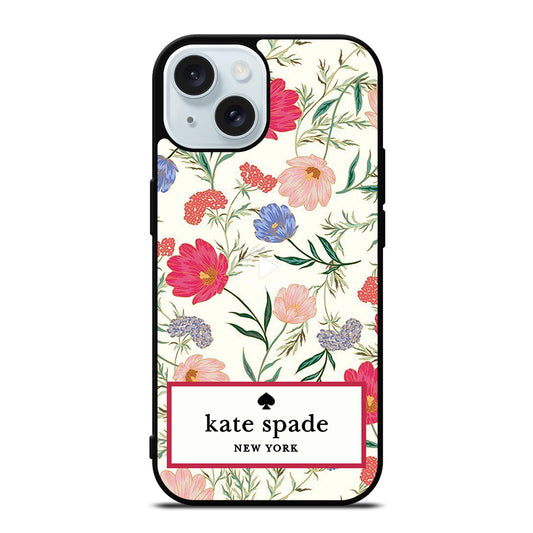 KATE SPADE NEW YORK FLORAL iPhone 15 Case Cover
