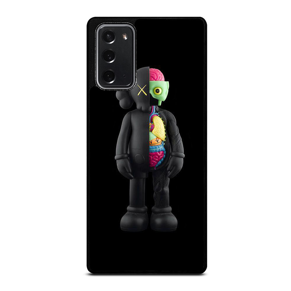 KAWS DESIGN BLACK Samsung Galaxy Note 20 Case Cover