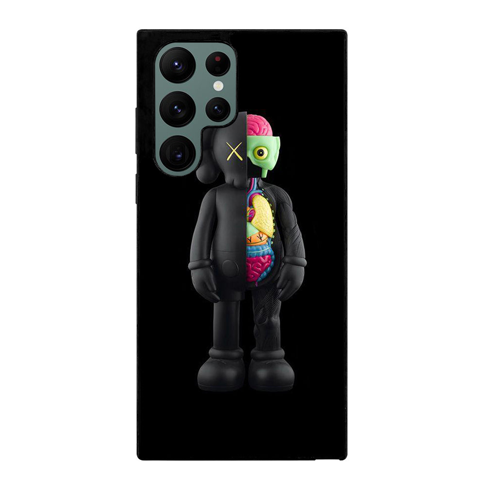 KAWS DESIGN BLACK Samsung Galaxy S22 Ultra Case Cover
