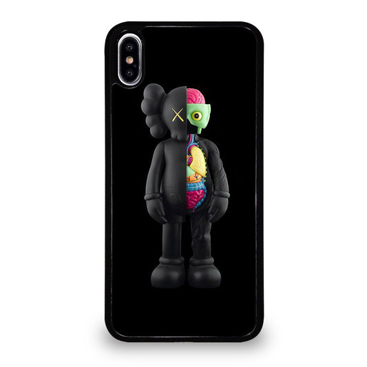 KAWS DESIGN BLACK iPhone XS Max Case Cover