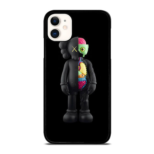 KAWS DESIGN BLACK iPhone 11 Case Cover