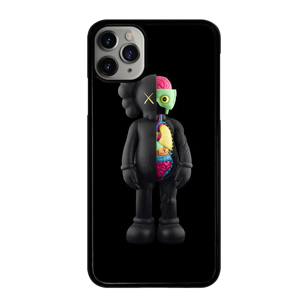 KAWS DESIGN BLACK iPhone 11 Pro Max Case Cover