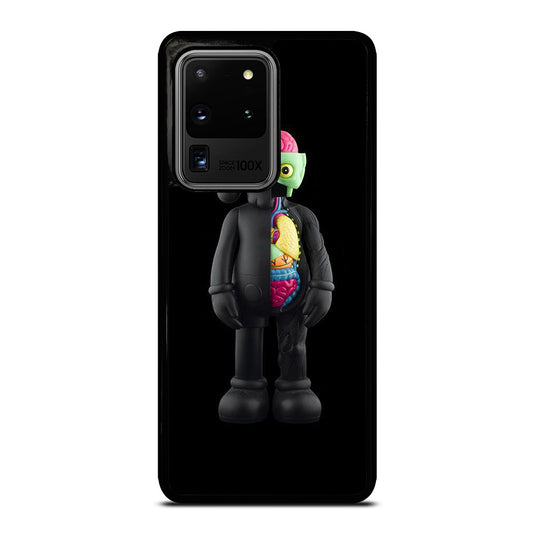 KAWS DESIGN BLACK Samsung Galaxy S20 Ultra Case Cover