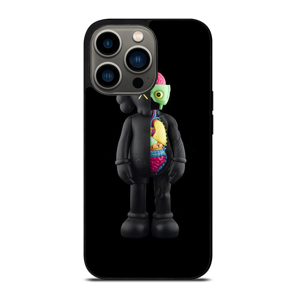 KAWS DESIGN BLACK iPhone 13 Pro Case Cover