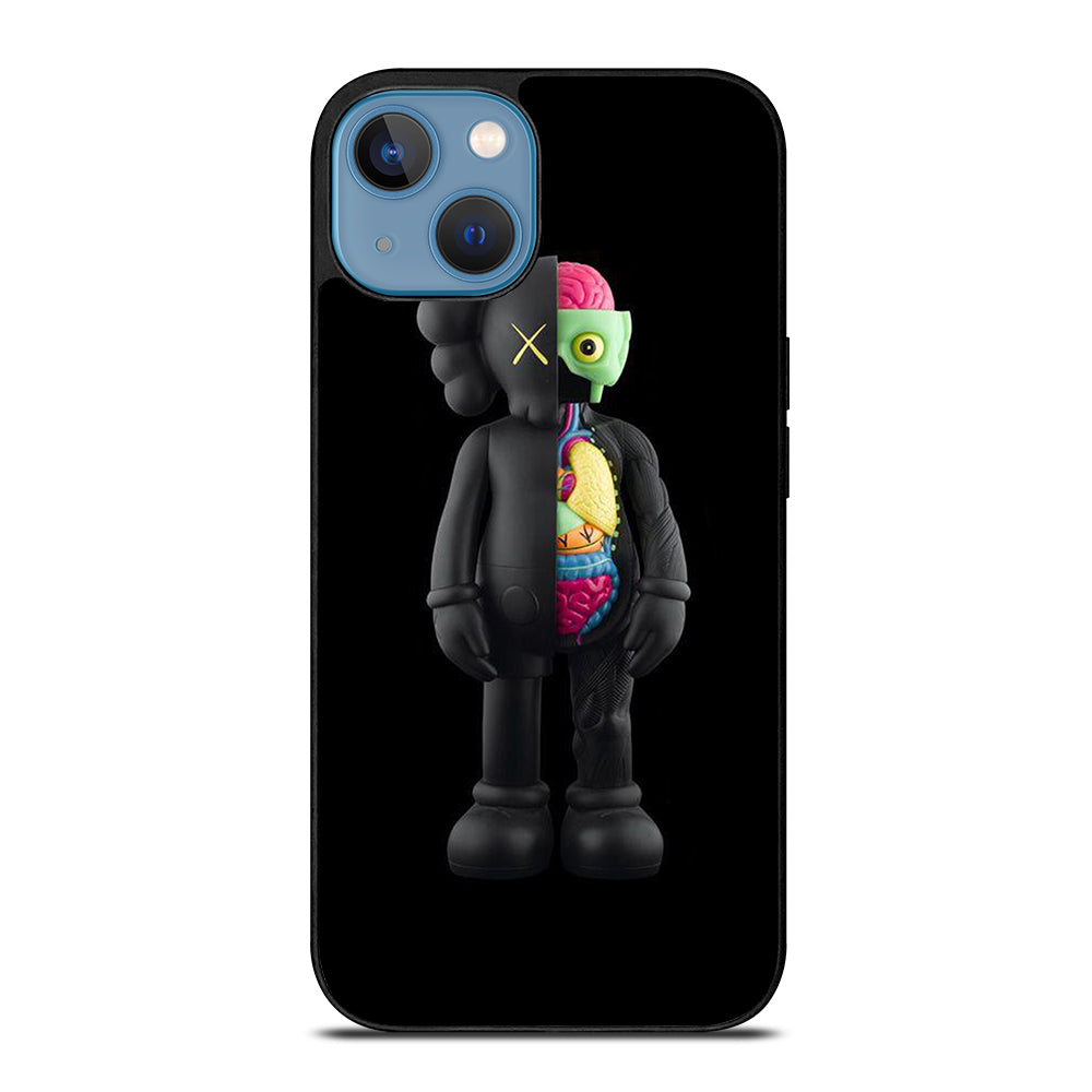 KAWS DESIGN BLACK iPhone 13 Case Cover