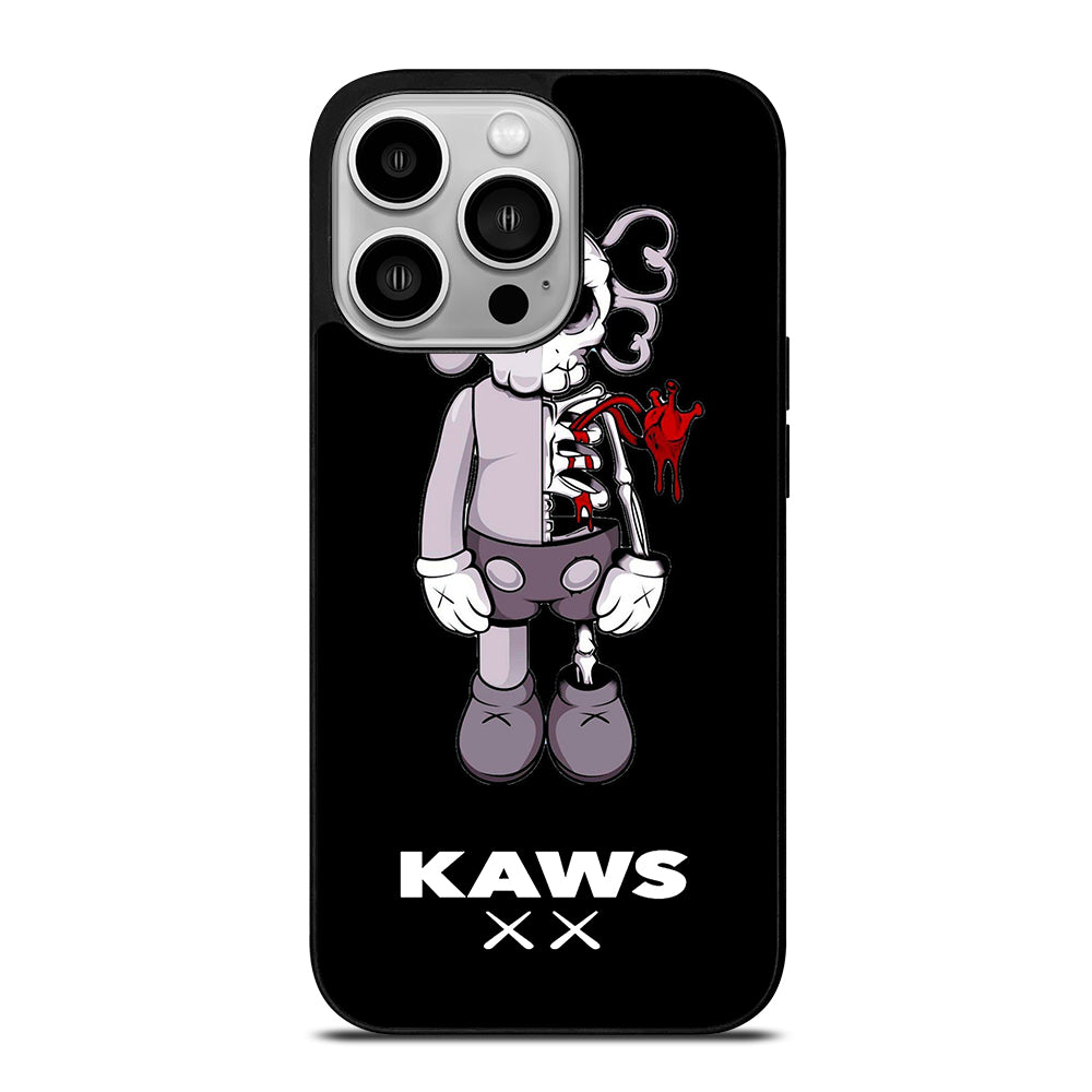 KAWS DESIGN SKULL iPhone 14 Pro Case Cover