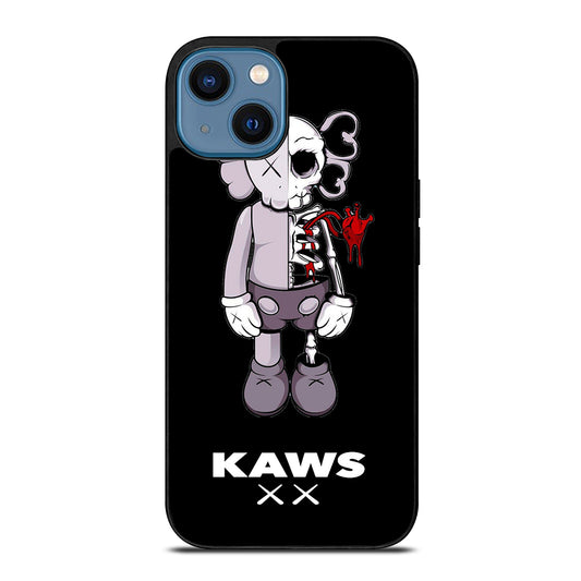 KAWS DESIGN SKULL iPhone 14 Case Cover