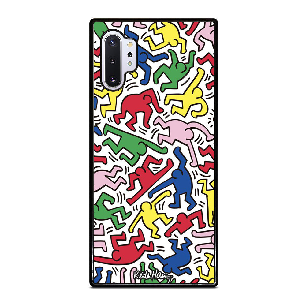 KEITH HARING ART PATTERN Samsung Galaxy Note 10 Plus Case Cover