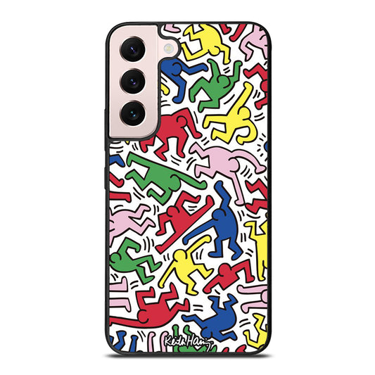 KEITH HARING ART PATTERN Samsung Galaxy S22 Plus Case Cover