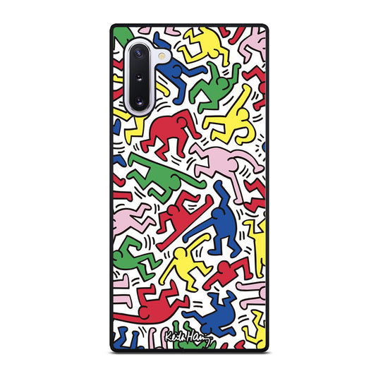 KEITH HARING ART PATTERN Samsung Galaxy Note 10 Case Cover