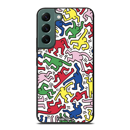 KEITH HARING ART PATTERN Samsung Galaxy S22 Case Cover