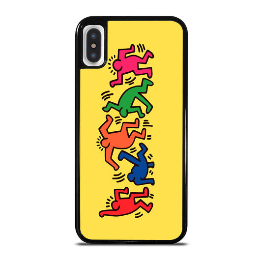 KEITH HARING ARTWORK iPhone X / XS Case Cover