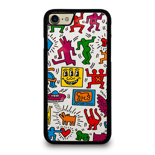 KEITH HARING PATTERN iPhone 7 / 8 Case Cover