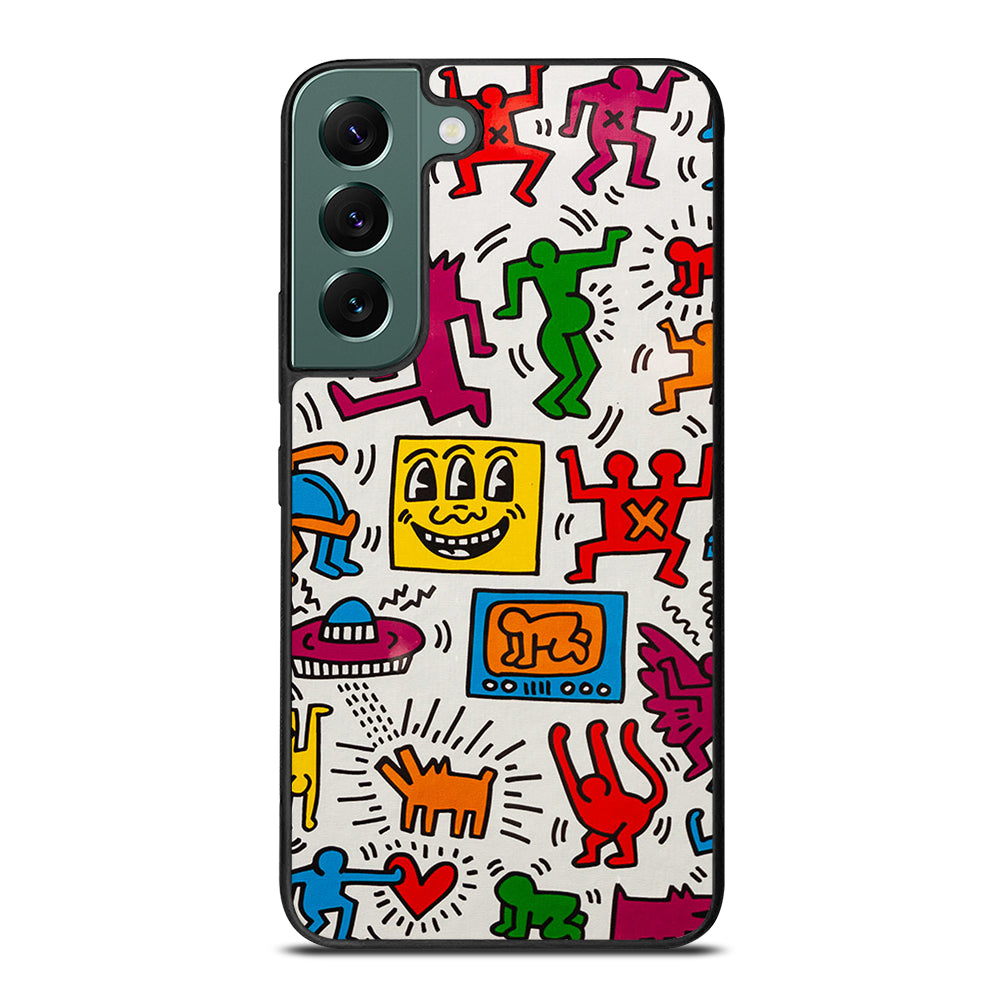 KEITH HARING PATTERN Samsung Galaxy S22 Case Cover