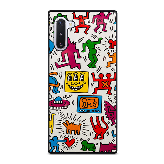 KEITH HARING PATTERN Samsung Galaxy Note 10 Case Cover